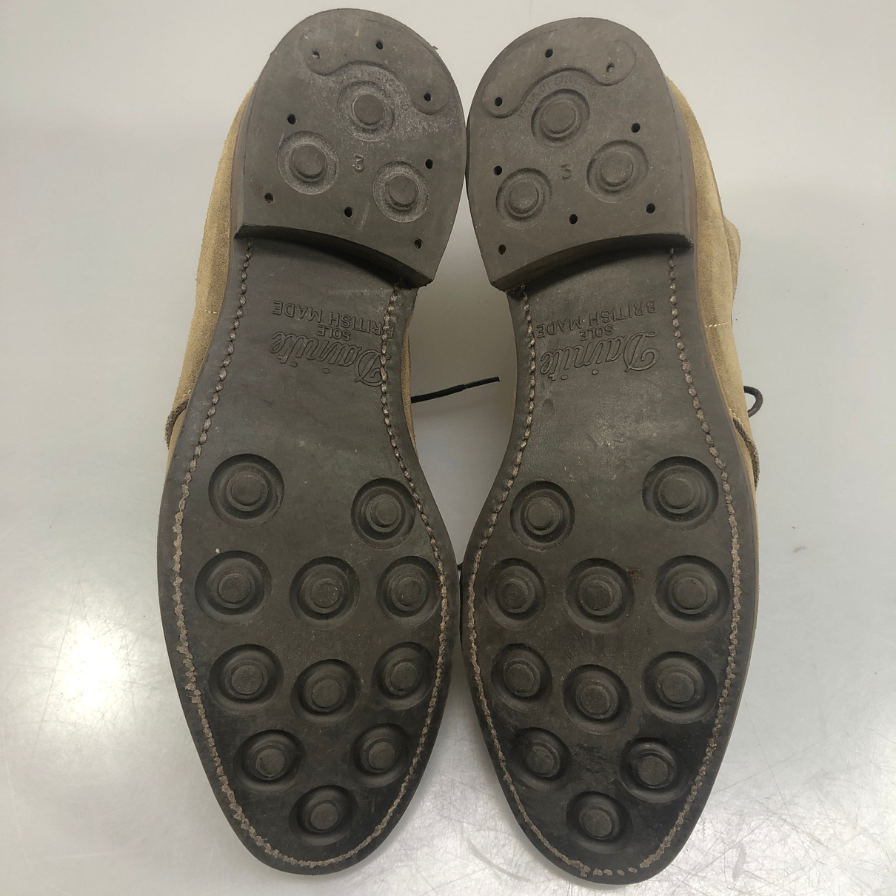 クロケット＆ジョーンズ チャッカ ブーツ スウェード メンズ ブラウン サイズ6ハーフ Crockett & Jones 約25.0cm【AFC47】