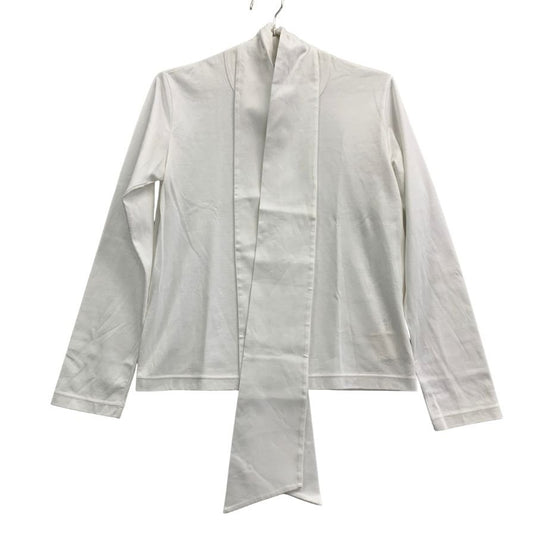 極美品◆ノワールケイニノミヤ コムデギャルソン レディース 変形クルーネックトップス AD2024 3N-T003 サイズM ホワイト noir kei ninomiya 【AFB37】