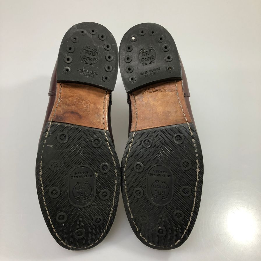 レッドウイング 9077 サイドゴアブーツ バーガンディ サイズUS9.5D メンズ REDWING 約27.5cm【AFC28】