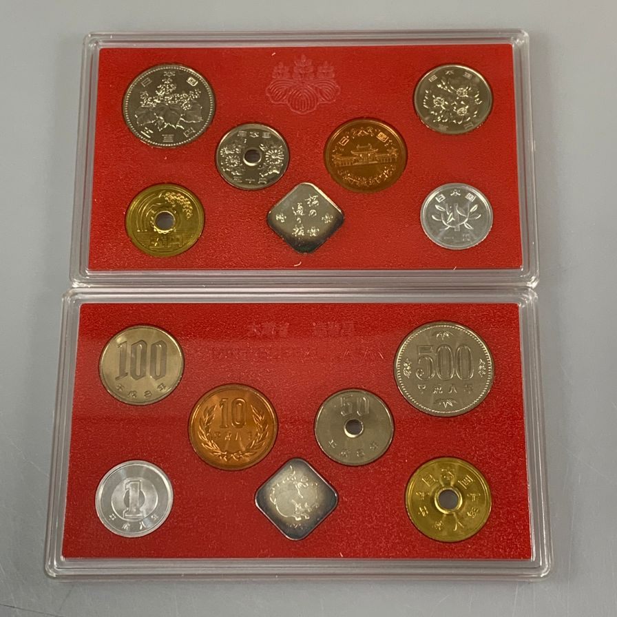 【10セット】大蔵省造幣局 桜の通り抜け 貨幣セット 銀メダル付随 1993・1994・1995・1996・1997・1998・1999 額面666円 MINT SET【AFI13】【中古】