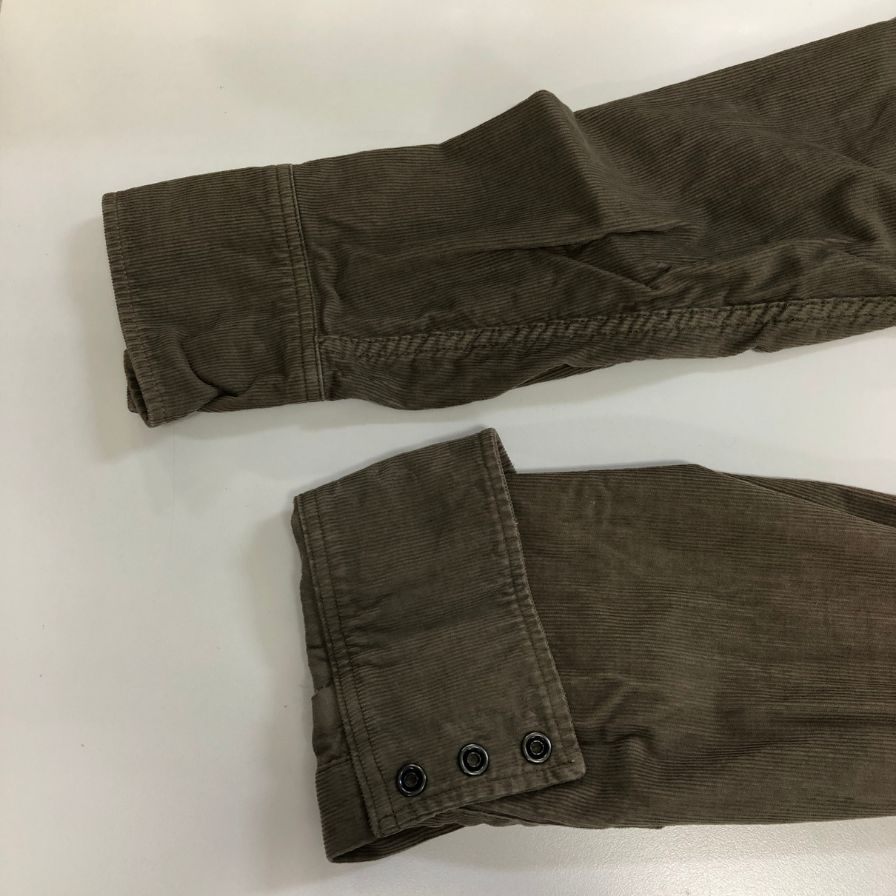 美品◆ジースター ロウ ウエスタンシャツ コーデュロイ メンズ ベージュ サイズS G-STAR RAW 【AFB29】