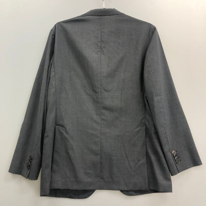 美品◆ボリオリ 3B テーラードジャケット K.JACKET リネン グレー メンズ サイズ48 BOGLIOLI 【AFA22】