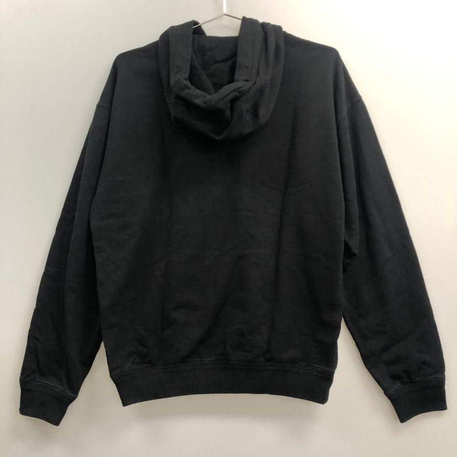 美品◆ヴェルサーチ パーカー バロッコアカンサスプリント A87476 メンズ コットン サイズXS ブラック イエロー VERSACE 【AFB5】