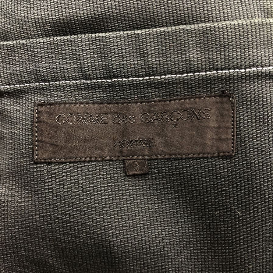 中古◆コムデギャルソン オム AD1995 テーラードジャケット ブラック メンズ サイズS COMMEdesGARCONS HOMME 【AFB9】