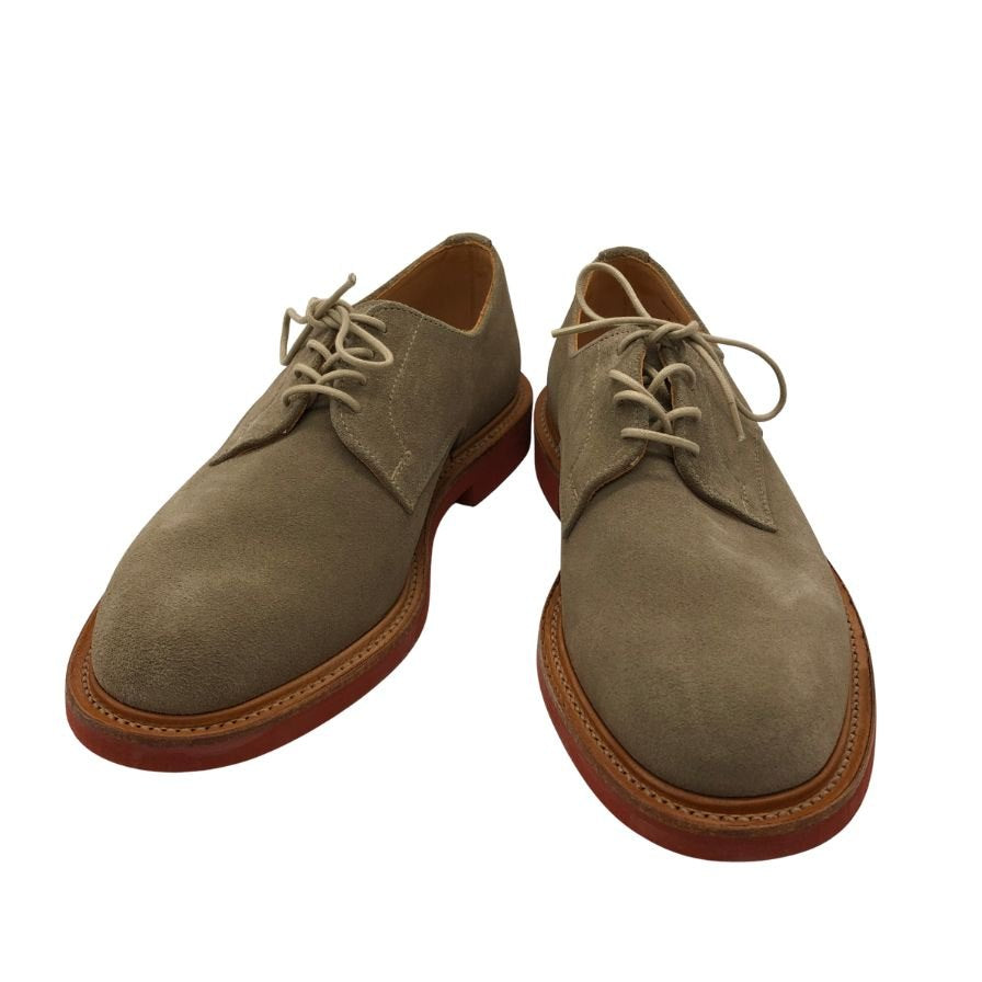 マーク マクナイリー スウェード ストレートチップ ベージュ サイズ6 メンズ MARK MCNAIRY 約25.0cm【AFD9-2】