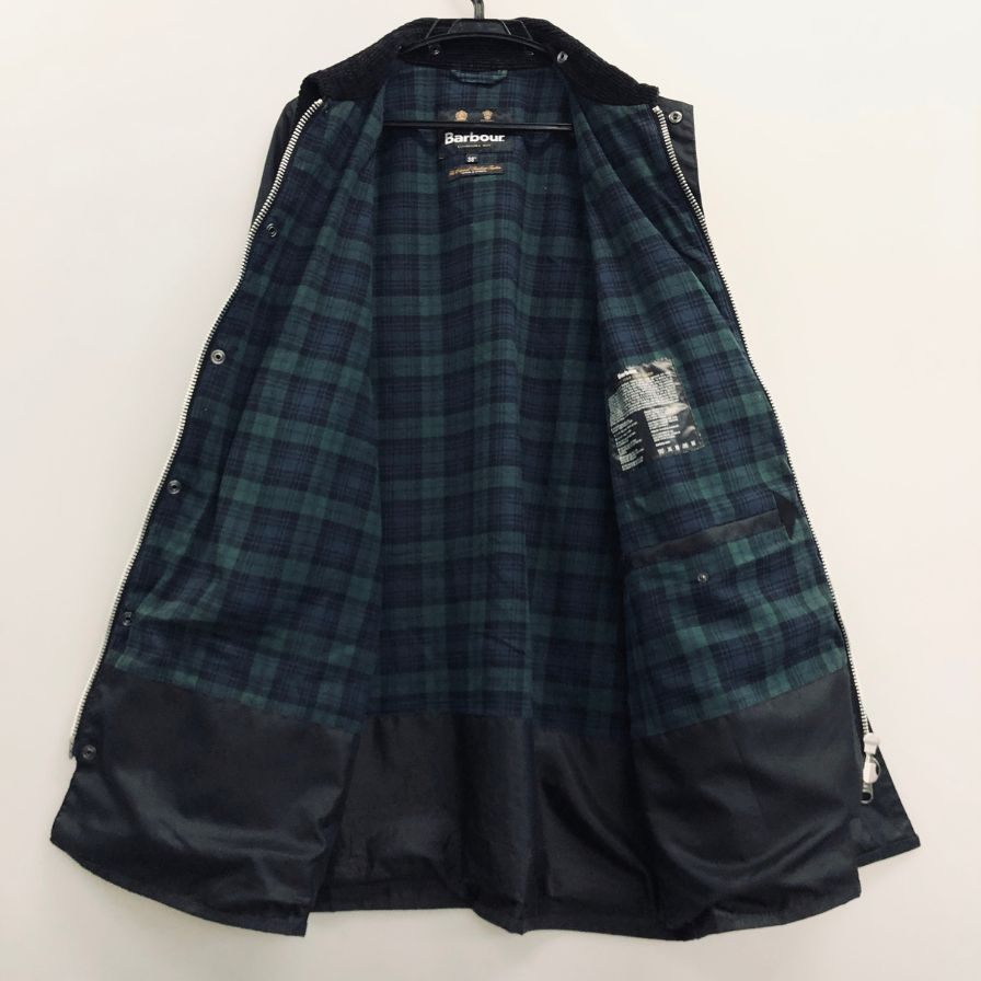 中古◆バブアー  オイルドジャケット 222MWX1277 22AW GAMEFAIR ブラック メンズ サイズ 38 Barbour 【AFA11】