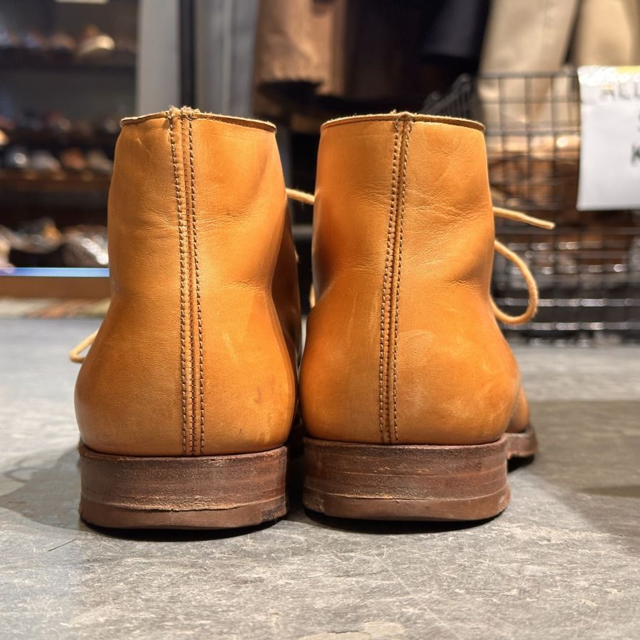 クロケット＆ジョーンズ チャッカブーツ ポールスミス別注 5072 ブラウン サイズUK6.5E CROCKETT&JONES ブーツ 約25.0cm【LA】【中古】