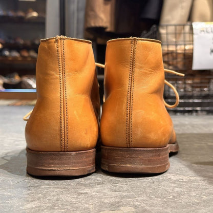 クロケット＆ジョーンズ チャッカブーツ ポールスミス別注 5072 ブラウン サイズUK6.5E CROCKETT&JONES ブーツ 約25.0cm【LA】【中古】