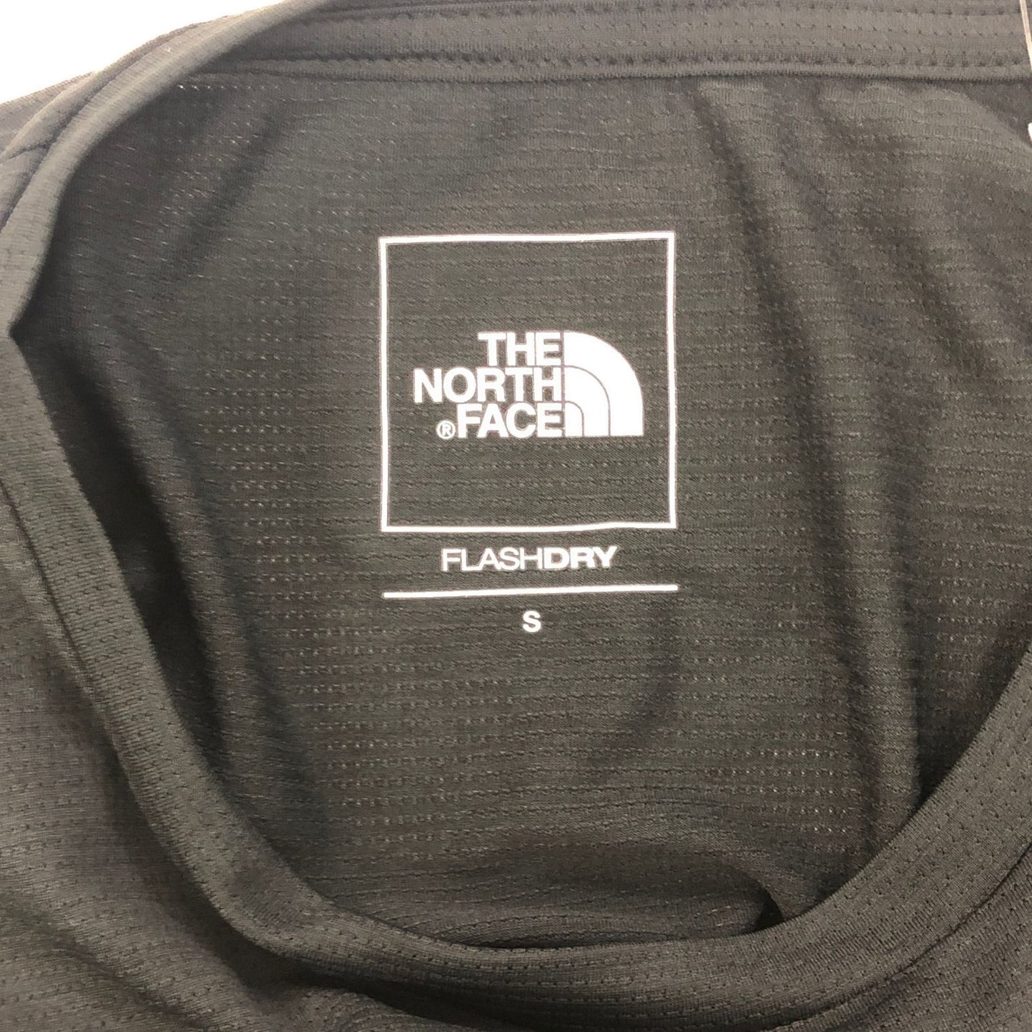 新品同様◆ノースフェイス ロングシャツ NT12597 ロングスリーブGTDメランジクルー  ブラック サイズS THE NORTH FACE 【AFB22】