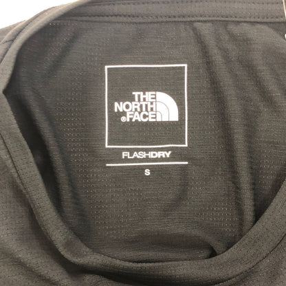 新品同様◆ノースフェイス ロングシャツ NT12597 ロングスリーブGTDメランジクルー  ブラック サイズS THE NORTH FACE 【AFB22】