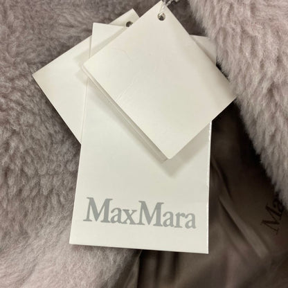 極美品◆マックスマーラ テディコート 101604936 アルパカ サイズS サンド MaxMara 【AFA10】