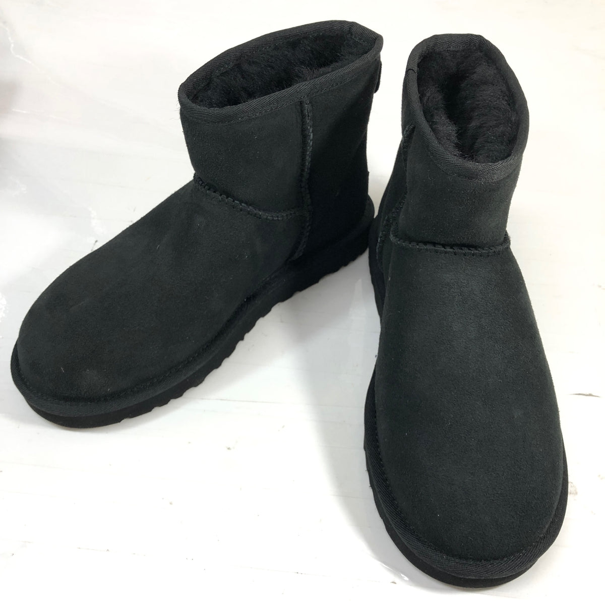 アグ ショートブーツ M CLASSIC MINI メンズ ブラック サイズ25㎝ UGG 約25.0cm【AFD15-2】