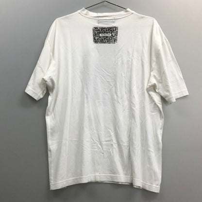 中古◆ネメス Tシャツ フロントプリント ホワイト サイズタグ欠損 メンズ NEMETH 【AFB43】