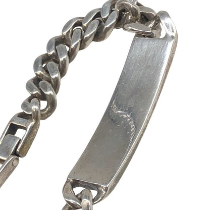 バニー IDブレスレット  シルバー925 36.5g BUNNEY