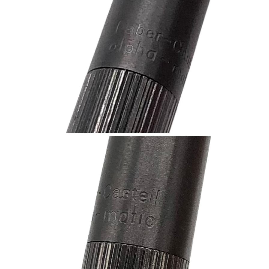 ファーバーカステル シャープペンシル ノック式 アルファマティック チタン ブラック 0.5mm FABER CASTELL alpha matic【AFI12】