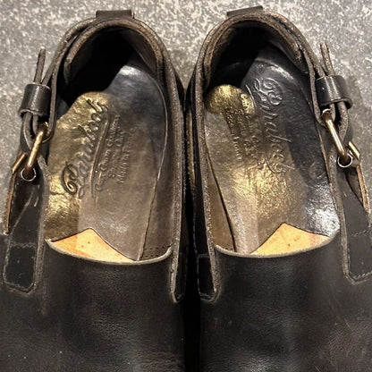 パラブーツ バックストラップサンダル ブラック メンズ サイズ5 Paraboot  約23.5cm【LA】【中古】