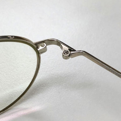 オリバーピープルズ 度入りメガネ Commander ティアドロップ シルバー 65□16 125 Oliver Peoples【AFI17】