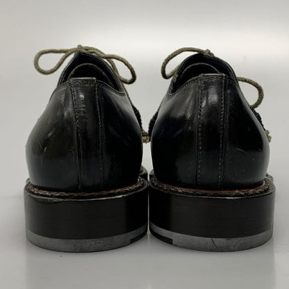 ステファノブランキーニ  レザーシューズ B4263 ホールカット ネイビー サイズUK7.5 メンズ Stefano Branchini 約26.0cm【AFD7】