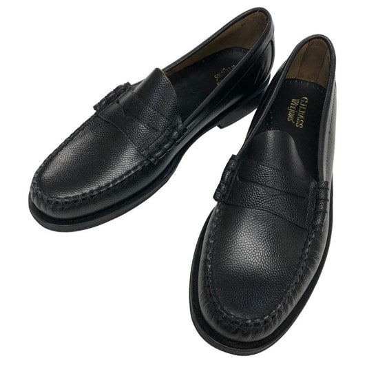 ジーエイチバス ローファー ウィージャンズ ラーソン シボレザー  サイズ9.5 メンズ ブラック G.H.Bass&Co. WEEJUNS LARSON 約27.5cm【AFD15-2】