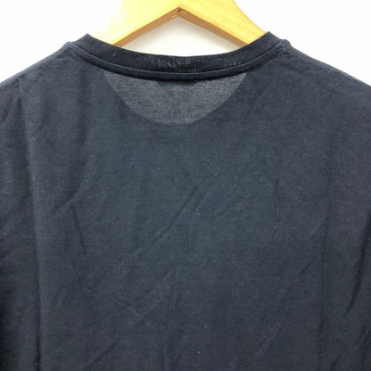 美品◆ザノーネ アイスコットン クルーネック Tシャツ メンズ サイズ 46 ブラック ZANONE 【AFB38】