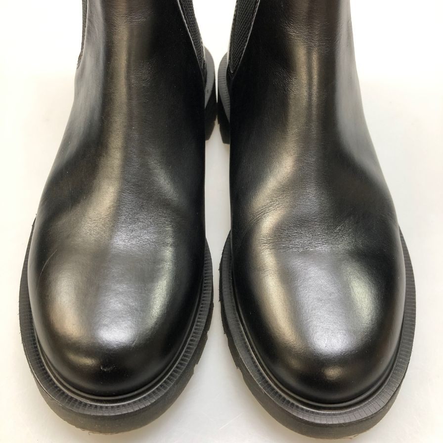 ローク オールドマンズテイラー別注 マッコーリー サイドゴアブーツ ブラック サイズUK5 Loake 約24.0cm【AFD15】