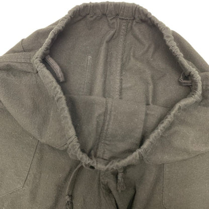 コモリ 25AW コットンネルテーパードパンツ ブラック メンズ サイズ2 C03-03024 COMOLI 【AFB10】