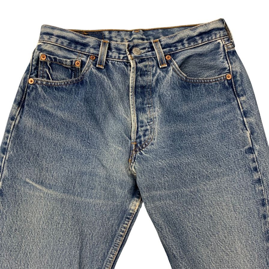 リーバイス デニム 501XX 90S ボタン裏241 USA製 インディゴ メンズ サイズW30L33 LEVI’S 【AFB17】