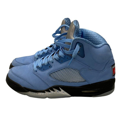 美品◆ナイキ スニーカー エアジョーダン5 レトロ ユニバーシティブルー メンズ 27cm DV1310-401 NIKE AIR JORDAN 5 RETRO SE UNIVERSITY BLUE【AFD14】