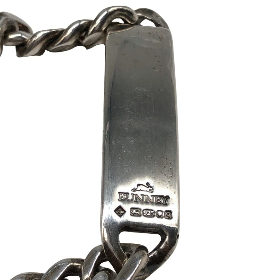 バニー IDブレスレット シルバー925 36.5g BUNNEY – ストック