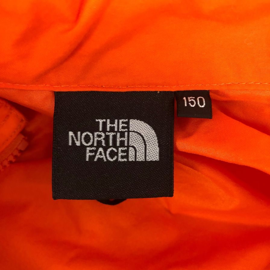 美品◆ザ ノースフェイス コンパクトジャケット オレンジ キッズ サイズ150 NPJ21810 THE NORTH FACE 【AFB2】