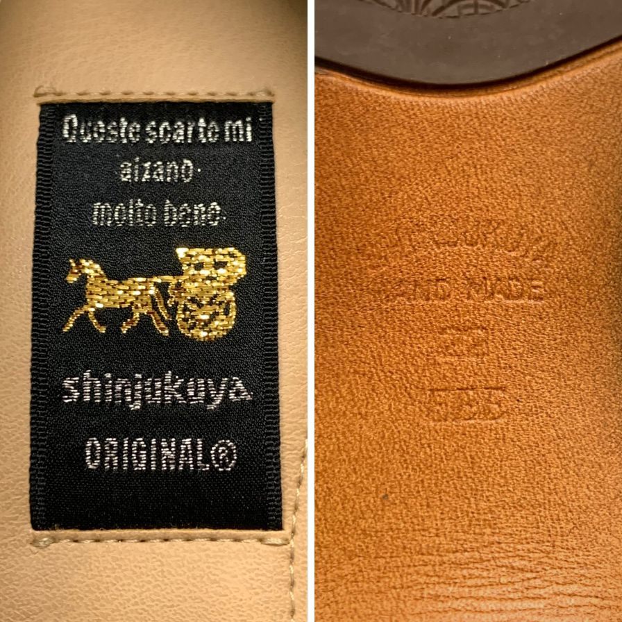 新宿屋 ヒールパンプス シャークレザー 5410-295 ブラック 22.0cm レディース shinjukuya 約22.0cm【7-13】