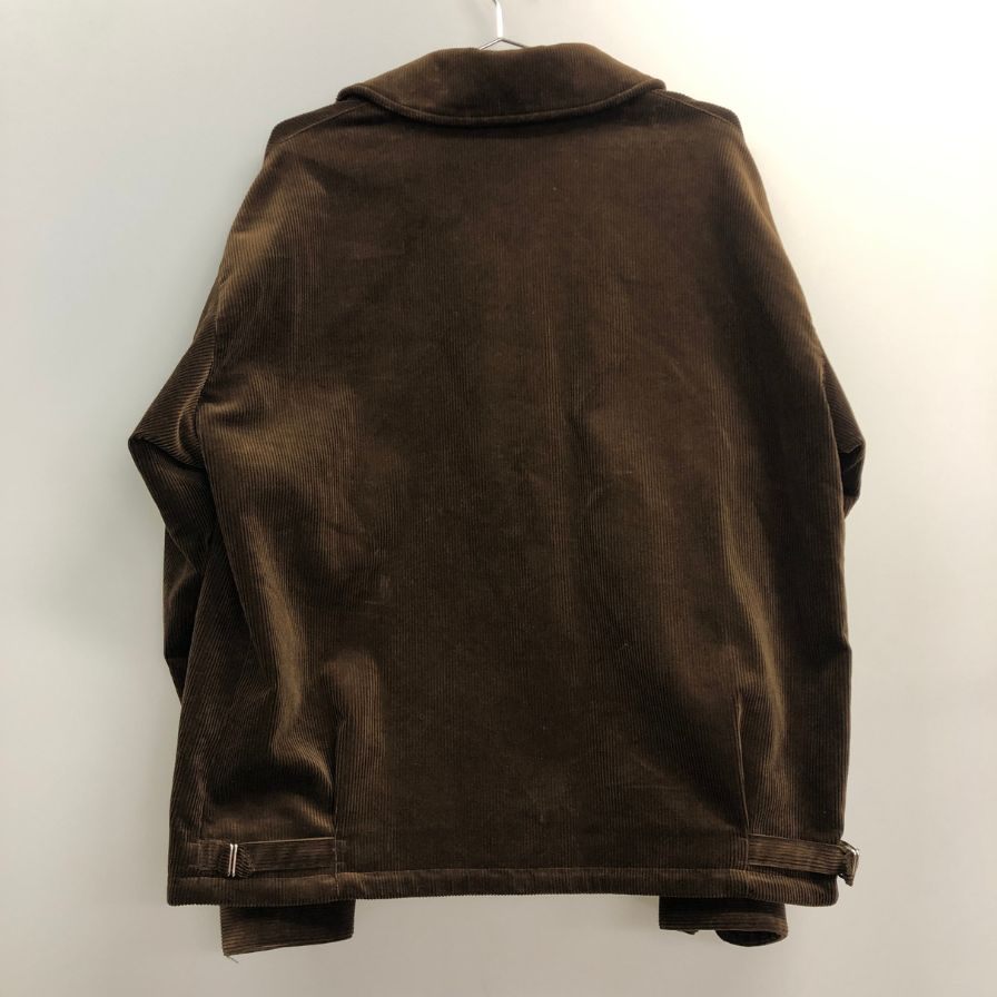 美品◆シンヤオフィシャル コーデュロイ ジャケット ブラウン メンズ サイズ3 SHINYA OFFICIAL 【AFA22】
