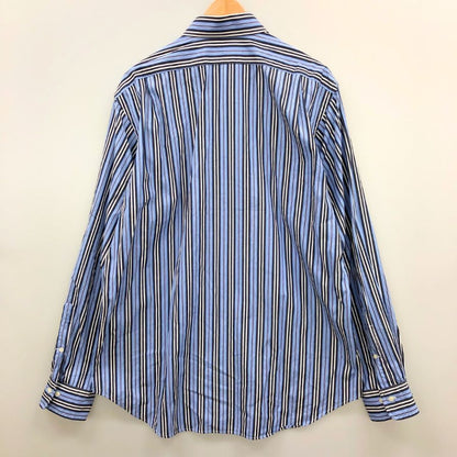 美品◆ポロ ラルフローレン ストライプシャツ サイズL メンズ POLO RALPH LAUREN 【AFB37】