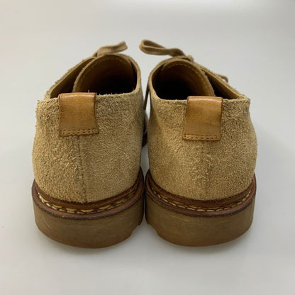 パラブーツ レザーシューズ ストレートチップ スエード ベージュ メンズ 5.5 Paraboot ビジネスシューズ 約24.0cm【LA】【中古】