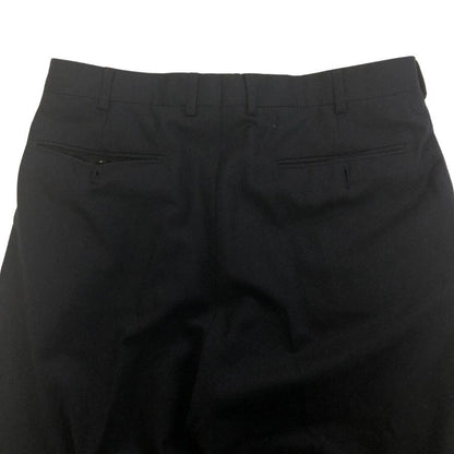 エルメネジルド ゼニア 100％ウール スラックス ネイビー サイズ 48 Ermenegildo Zegna 【AFB15】