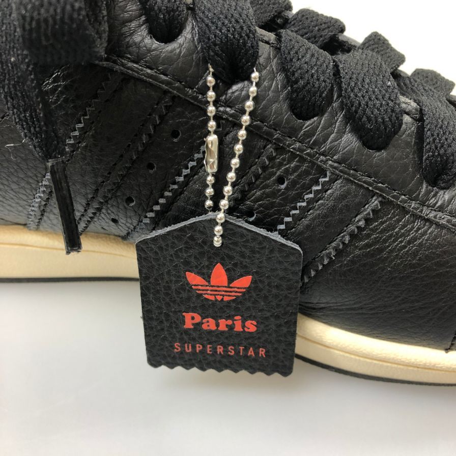 アディダス スーパースター II パリ JQ3223 ブラック クルー ホワイト メンズ  サイズ25.0 ADIDAS 約25.0cm【AFC9】
