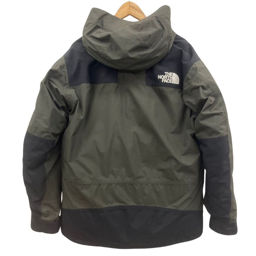 美品◆ザ ノースフェイス マウンテンダウンジャケット ND91737 メンズ サイズL カーキ THE NORTH FACE Mountain Down Jacket メンズ【AFA5】