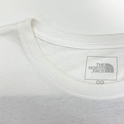 美品◆ノースフェイス スクエアロゴ バックプリント ロングスリーブ Tシャツ  NF0A811N THE NORTH FACE 【AFB14】