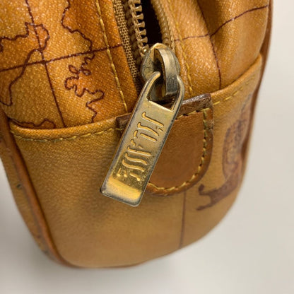 アルビエロ マルティーニ 地図柄 ポーチ  ALVIERO MARITINI