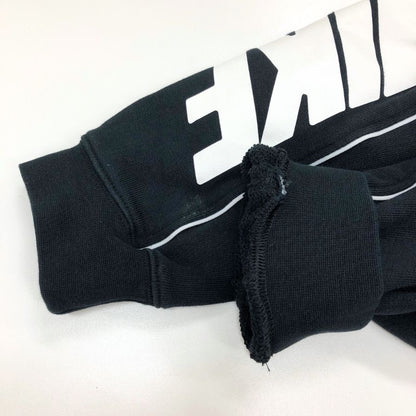 中古◆ナイキ スウェット トレンドコレクション SHOE DOG バックプリント ブラック メンズ サイズS NIKE 【AFB24】