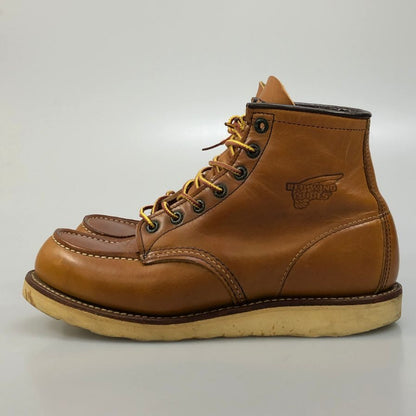 レッドウィング ブーツ アイリッシュセッター 羽根タグ USA製 875 サイズUS8 メンズ ブラウン RED WING 約26.0cm【AFC47】