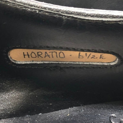 アルフレッドサージェント レザーシューズ エクスクルーシブライン HORATIO プレーントゥ ブラック メンズ サイズ6.5E Alfred Sargent 約25.0cm【AFD14】
