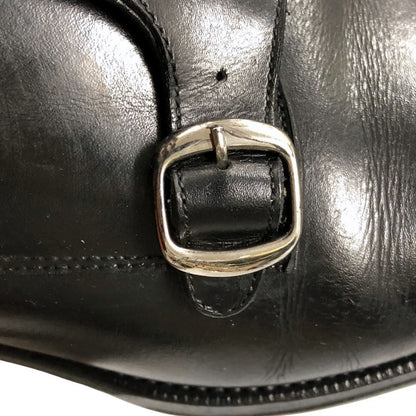 レイマー レザーシューズ ダブルモンク RM1015D カーフ サイズ7 メンズ ブラック RAYMAR 約25.5cm【AFC4】