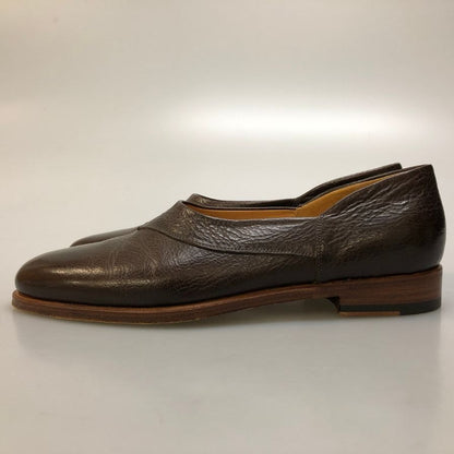 フラテッリジャコメッティ ローファー スリッポン シボレザー ブラウン サイズ40.5 F.LLI Giacometti 約25.5cm【AFC29】