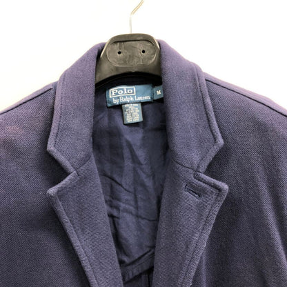 中古◆ポロ ラルフローレン テーラードジャケット 90S ネイビー メンズ サイズM Polo Ralph Lauren 【AFA1】