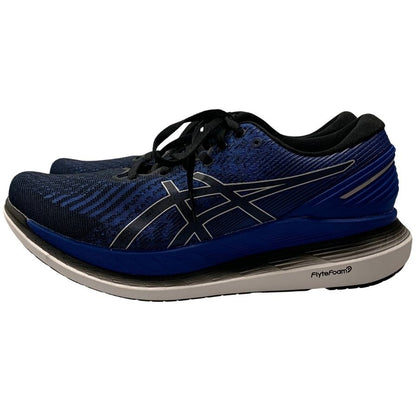 アシックス スニーカー ランニングシューズ Glideride2 サイズ27 メンズ ブルー asics