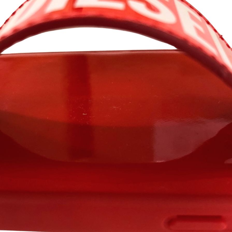 ディーゼル スマホケース iPhone 14 ハンドストラップ 51496 レッド DIESEL Moulded Case