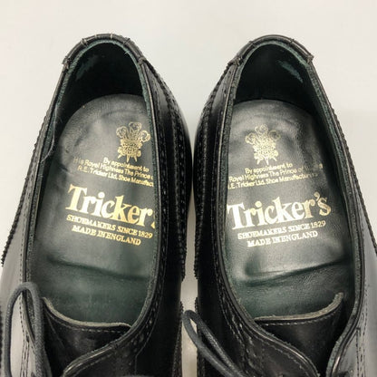 トリッカーズ レザーシューズ フルブローグ 内羽根 メンズ サイズ不明 ブラック TRICKER'S ビジネスシューズ 約cm【LA】【中古】