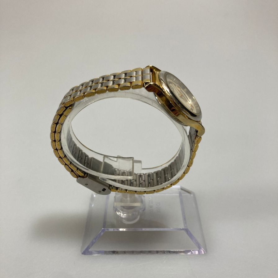 Cartier 腕時計(クォーツ) ゴールドシルバー　婦人用。 カルティエ 腕時計 マスト ドゥ カルティエ クォーツ ゴールド