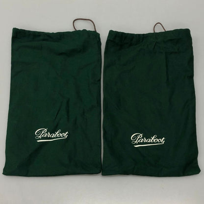 パラブーツ レザーシューズ ミカエル チロリアン ラフィア ブラック サイズ5.5 PARABOOT MICHAEL ビジネスシューズ 約24.5cm【LA】【中古】